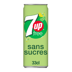 Seven up free - 7up - 33 cl